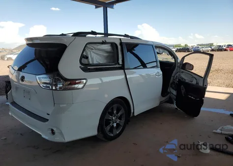 2016 Toyota Sienna Se from USA, damaged, VIN 5TDXK3DC6GS741047